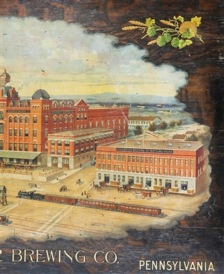 Stegmaier Factory Scene Meyercord Sign