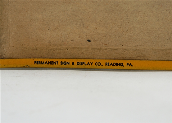 Trommers Ale Keglined Can TOC Sign