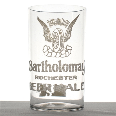 Bartholomay Etched Glass Set of 4