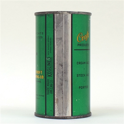 Croft Cream Ale Flat Top 3 PRODUCT 52-24