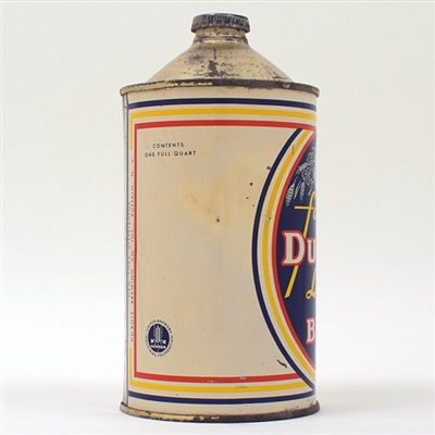 DuBois Light Beer Quart Cone Top 206-18