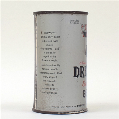 Drewrys Beer Flat Top Can 55-37