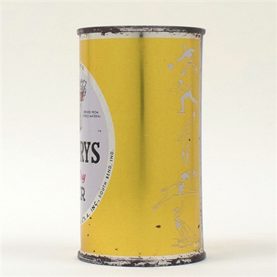 Drewrys Beer Sports Set Flat Top YELLOW-WHITE UNLISTED