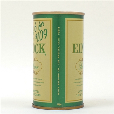 Einbock Bock 6 FOR 1.09 Pull Tab Test Can 230-32