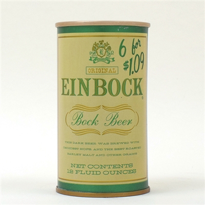 Einbock Bock 6 FOR 1.09 Pull Tab Test Can 230-32