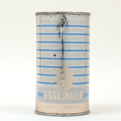 Esslinger Parti Quiz Flat SET 9 SILVER-BLUE L60-29