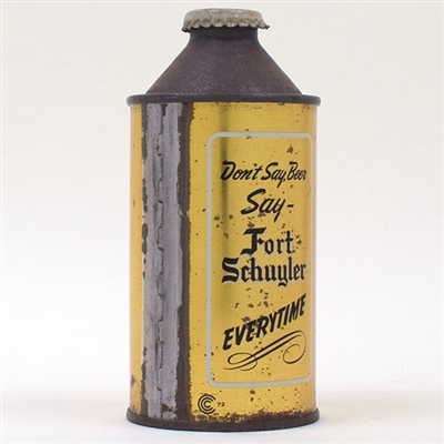 Fort Schuyler Beer Cone Top 163-18