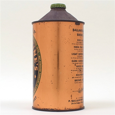 Ballantines Ale Quart Cone Top BREWS 202-2