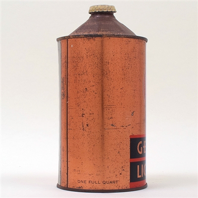 Genesee Light Ale Quart Cone 209-17