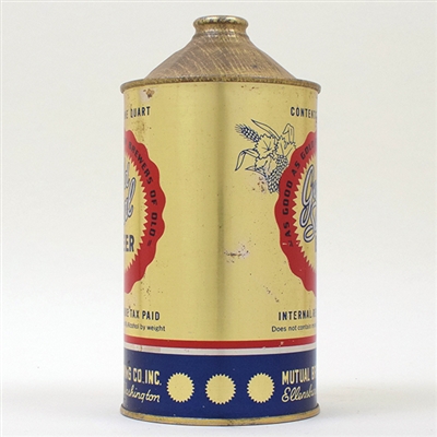 Gold Seal Beer Quart Cone Top 210-10