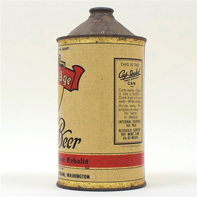 Golden Age Select Beer Quart Cone Top 210-15