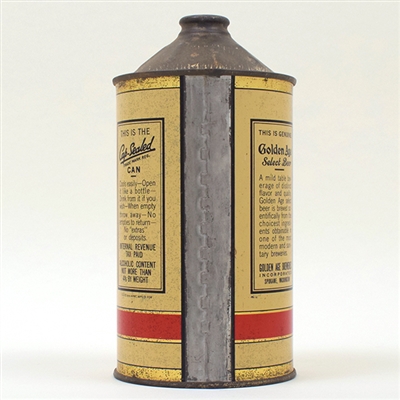 Golden Age Select Beer Quart Cone Top 210-15
