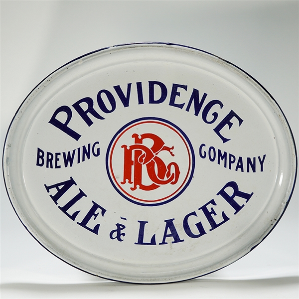 Providence Ale Lager Porcelain Pre-prohibition Tray 