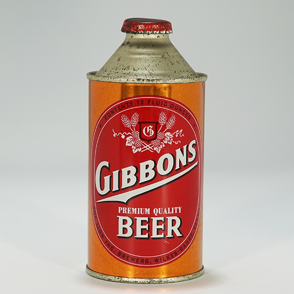 Gibbons Premium Quality Beer Cone Top Can 164-28