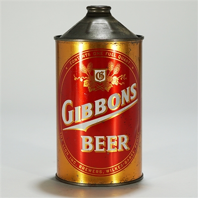 Gibbons Beer Quart Cone 210-4
