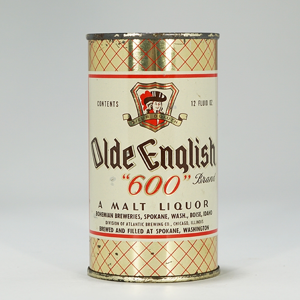 Olde English 600 Malt Liquor Can VANITY LID 108-40