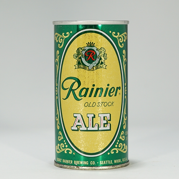 Rainier Old Stock Ale Early Pull Ring Can 111-24