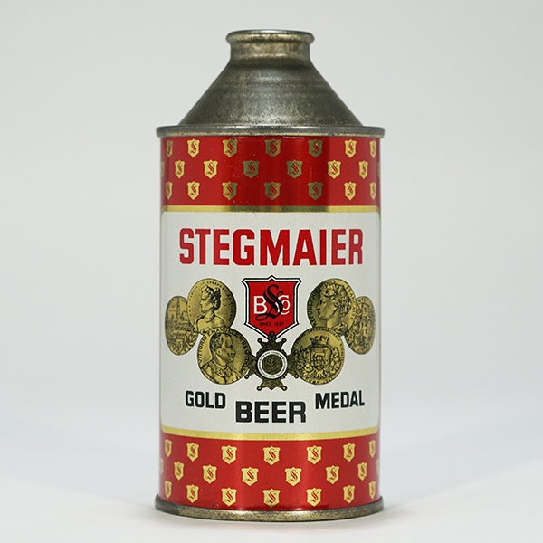 Stegmaier Gold Medal Beer Cone Top Can 166-1