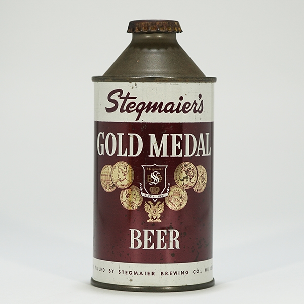 Stegmaiers Gold Medal Beer Cone Top Can 165-31