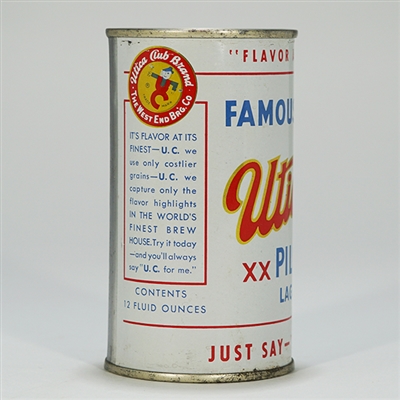 Utica Club Pilsener Lager Beer Can 142-22