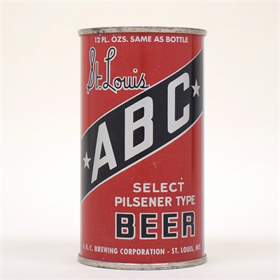 ABC St Louis Beer OI THIN LETTER Flat Top SUPER 28-8