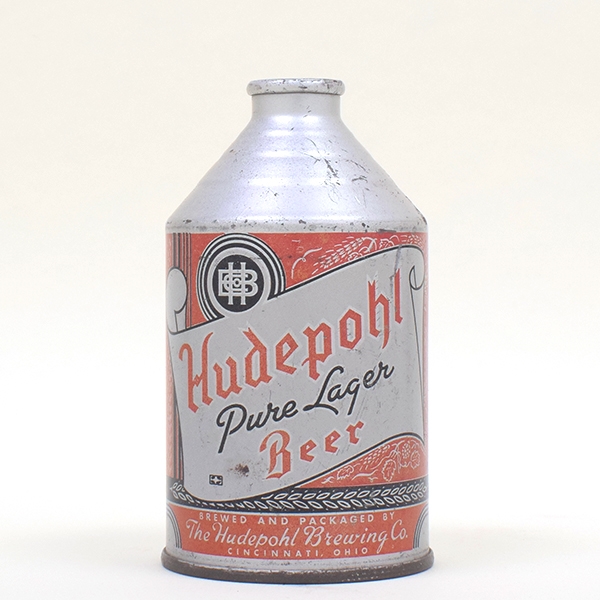 Hudepohl Beer Cone Top 195-24