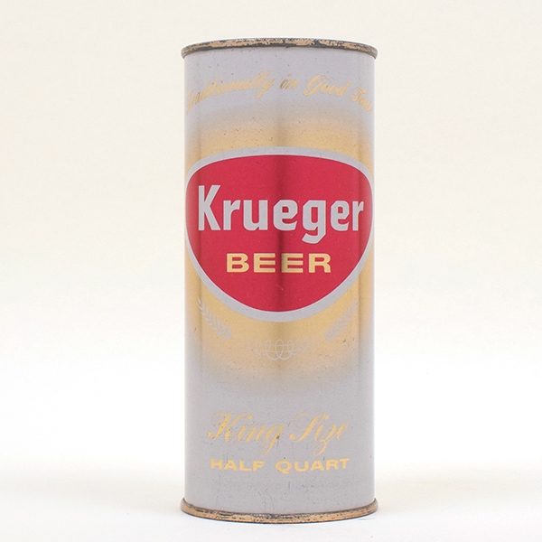 Krueger Beer 16 oz Pint Flat Top MINTY 231-24
