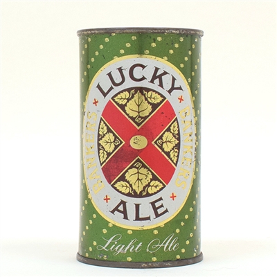 Lucky Bankers Ale Flat Top 12 OZ 93-6