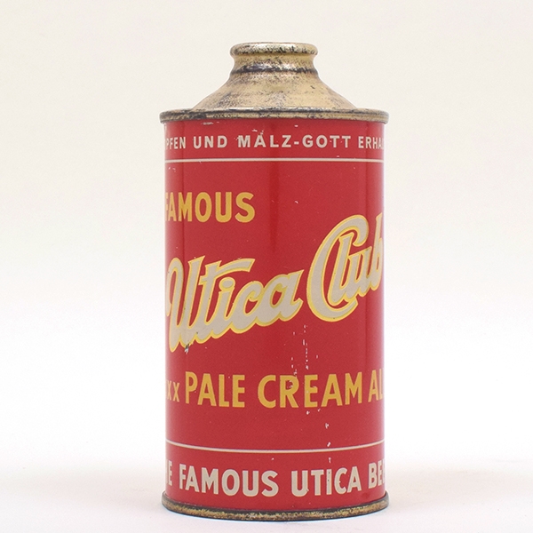 Utica Club Cream Ale Cone Top 181-1