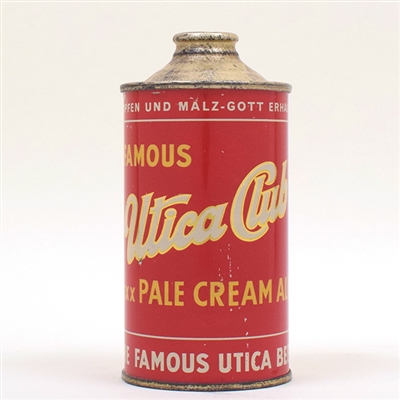 Utica Club Cream Ale Cone Top 181-1