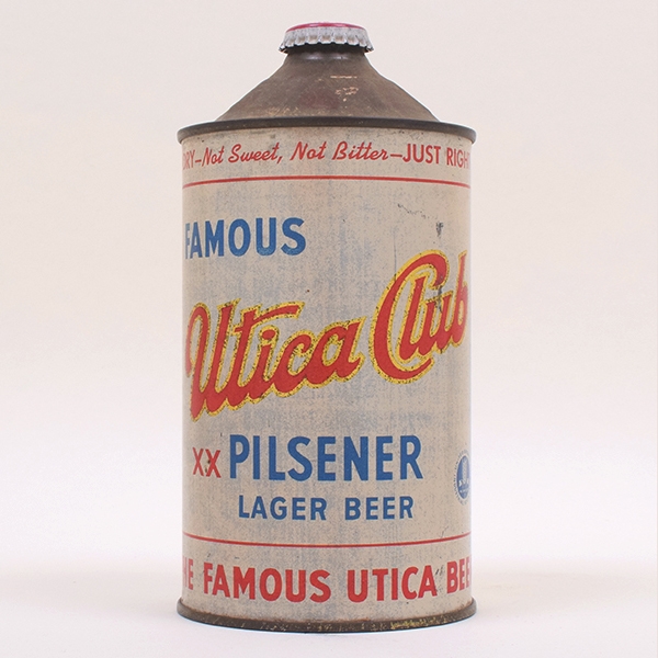 Utica Club Beer Quart Cone Top 220-10
