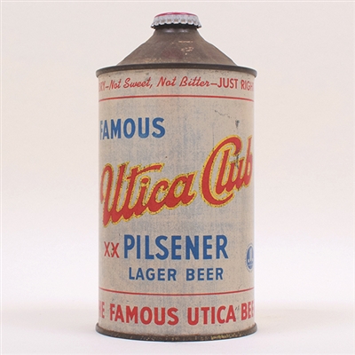 Utica Club Beer Quart Cone Top 220-10