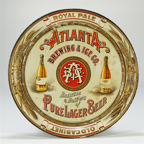 Atlanta Brewing and Ice Pure Lager Beer Tray-UNIQUE??