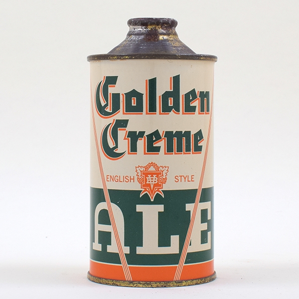 Golden Creme Ale Cone Top RARITY 166-19
