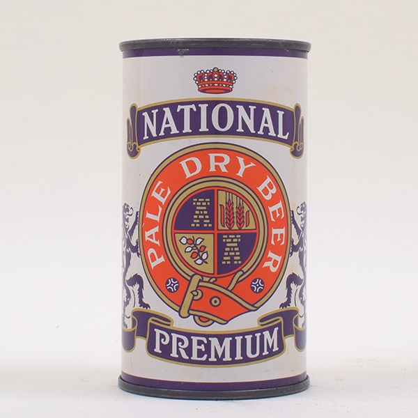 National Premium Beer Flat Top 102-1