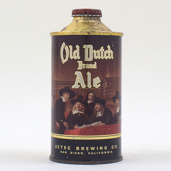 Old Dutch Brand Ale Cone Top RARE 175-32