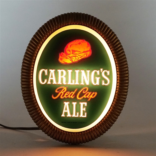 Carlings Red Cap Ale Illiminated Sign
