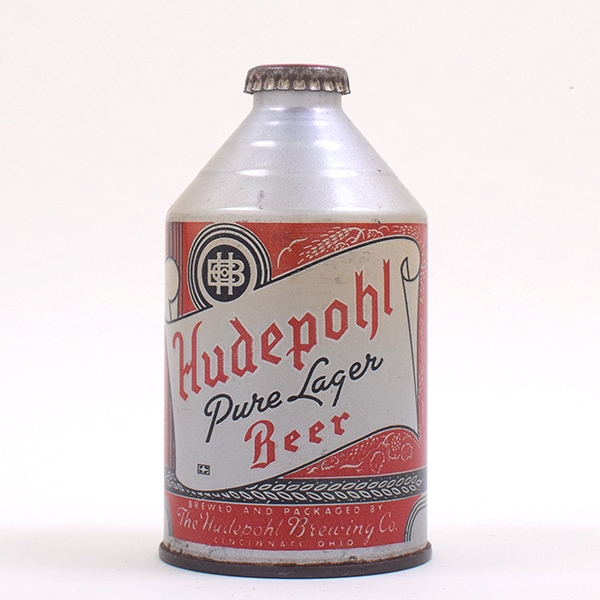 Hudepohl Beer Cone Top 195-24