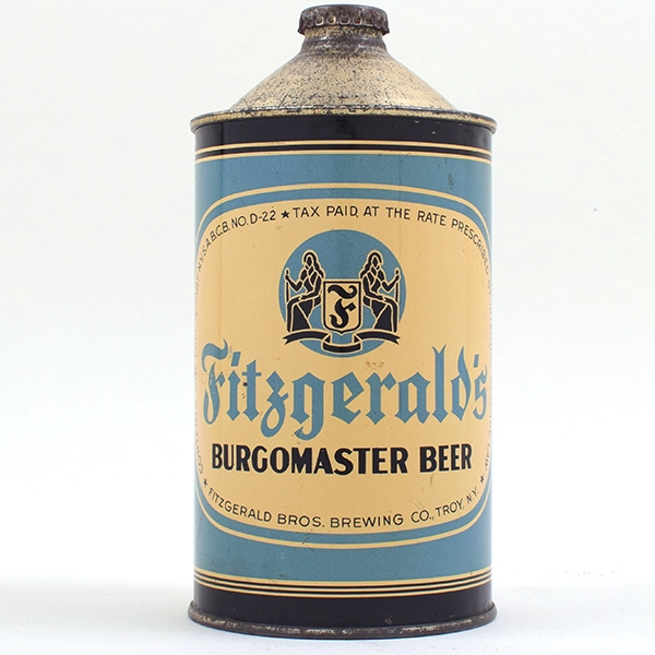 Fitzgeralds Burgomaster Beer Quart Cone 209-14