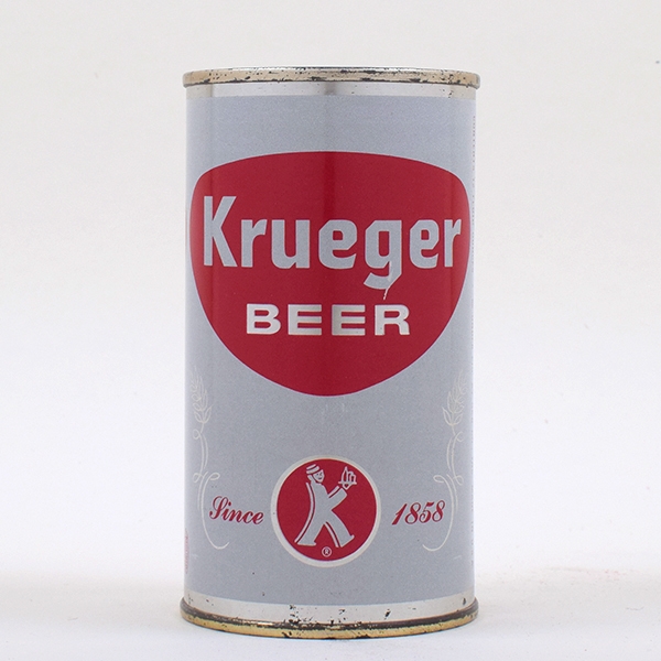 Krueger Beer SILVER TRIM Flat UNLISTED
