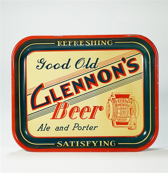 Glennons Good Old Beer Ale Porter Tray