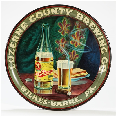 Luzerne County Brewing Edelbrau Pre-prohibition Beer Tray