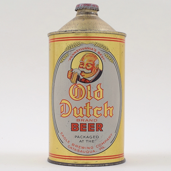 Old Dutch Beer Quart Cone RARE WOW 216-1