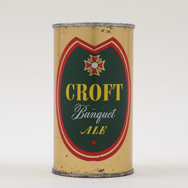 Croft Banquet Ale Flat Top YELLOW TEXT 52-32