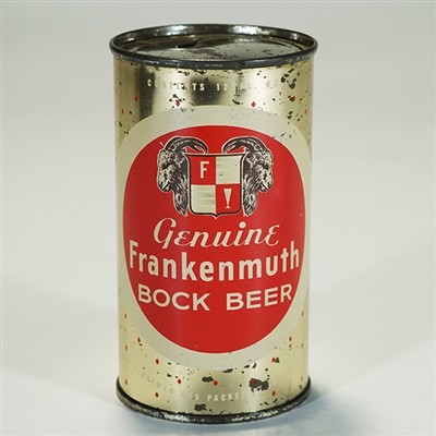 Frankenmuth Genuine BOCK Beer 66-34 TOUGH MI