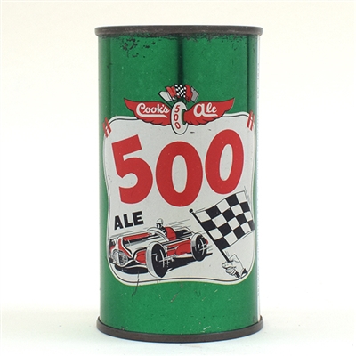 Cooks 500 Ale Indy Car Flat Top 51-9