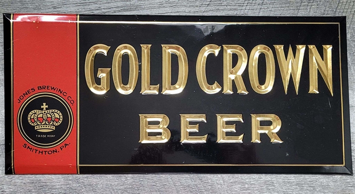 NABA LOT- Gold Crown Beer TOC Sign