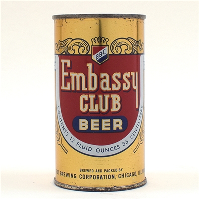Embassy Club Beer Flat Top 59-32