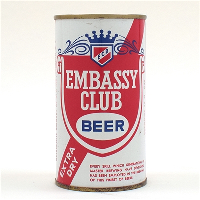 Embassy Club Beer Flat Top METROPOLIS EXTRA DRY 59-37