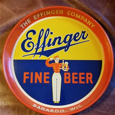 NABA LOT- Effinger Fine Beer Tray Baraboo Wisconsin